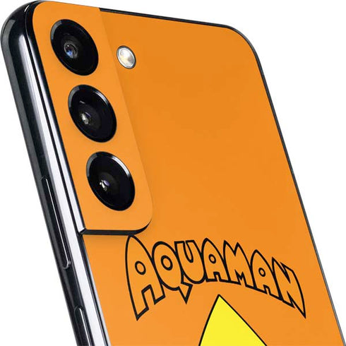 DC Comics Aquaman Classic Logo Galaxy S22 Plus Skin